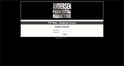 Desktop Screenshot of ftpweb.andersenspa.com